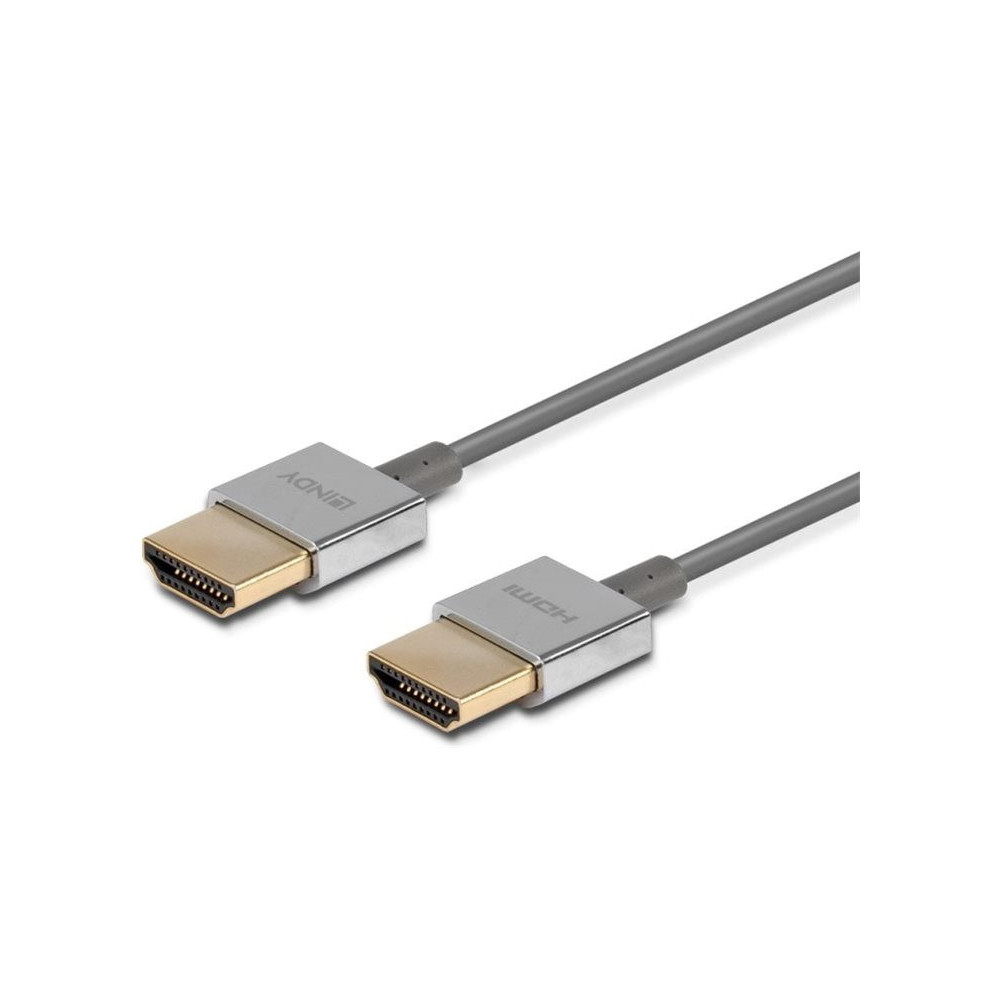 LINDY Ultra High Speed HDMI Slim Cable 0.5m redeal.fr