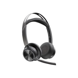 HP Poly Voyager Focus 2 Microsoft Teams Certified USB-C-C Headset +USB-C/A Adapter redeal.fr