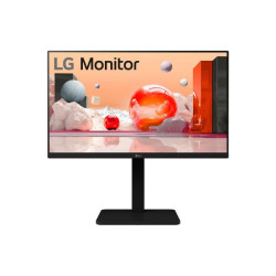 LG 24BA450-B.AEUQ Écran LED - 24 - 1920 x 1080 Full HD (1080p) @ 100 Hz - IPS - 250 cd/m² - 1300:1 - 5 ms - HDMI, VGA, DP- HP