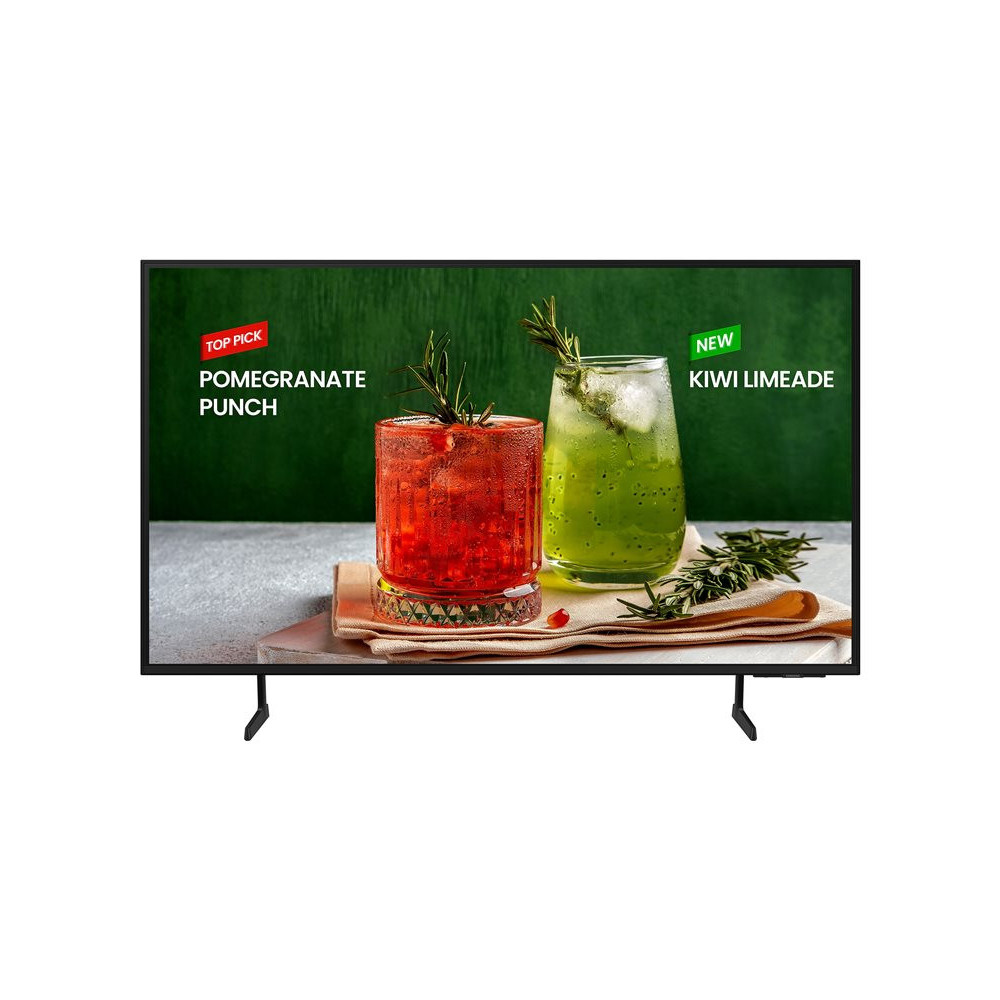 SAMSUNG BE55D-H 55p Non-tactile UHD 3840x2160 300 16/7 Tuner Biz TV App Tizen 8.0 HP 2x10W 3Years redeal.fr