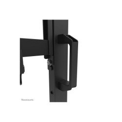 NEOMOUNTS FL50-575BL1 Support au sol mobile pour écran 65-110p - étagère multimédia incluse - installation rapide - TÜV