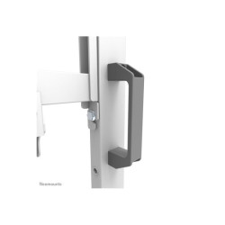 NEOMOUNTS FL50-575WH1 Support au sol mobile pour écran 65-110p - étagère multimédia incluse - installation rapide - TÜV