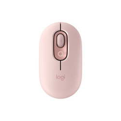 LOGITECH POP Mouse with emoji - ROSE redeal.fr