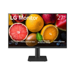 LG 27MS550-B Écran LED - 27" - 1920 x 1080 Full HD (1080p) @ 100 Hz - IPS - 250 cd/m² - 1000:1 - 5 ms - 2xHDMI - haut-parleurs
