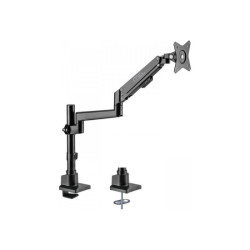 MCL Support écran bureau à amortisseur 1 écran jusquà 32p/9Kg Noir redeal.fr