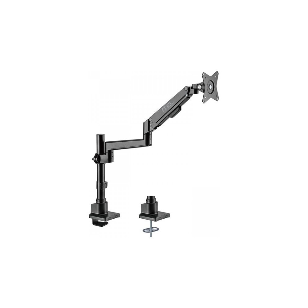 MCL Support écran bureau à amortisseur 1 écran jusquà 32p/9Kg Noir redeal.fr