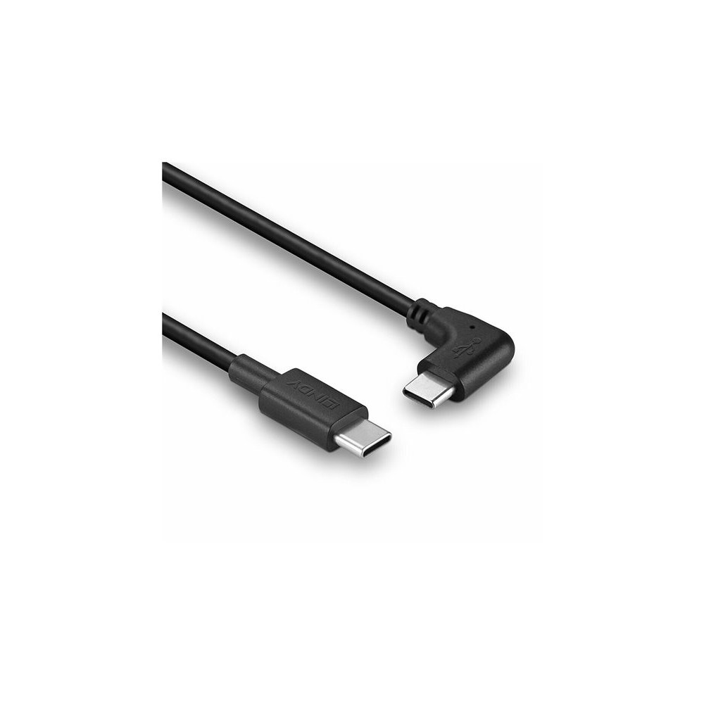 LINDY 1m USB 2.0 Type C Cable 90 Right Angle redeal.fr