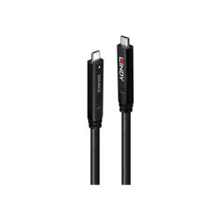 LINDY 10m USB 3.2 Gen 2 and DP 1.4 Type C Hybrid Cable redeal.fr