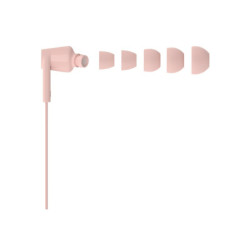BELKIN USB-C EARBUDS W/ ADJUSTABLE VOLUME LIMITER PINK redeal.fr