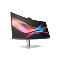 HP Écran incurvé Series 7 Pro LED - 734pm avec webcam 5 Mpx WQHD 34p 3440 x 1440 HDMI DP USB-C Thunderbolt 4 3/3/0