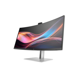 HP Écran incurvé Series 7 Pro LED - 734pm avec webcam 5 Mpx WQHD 34p 3440 x 1440 HDMI DP USB-C Thunderbolt 4 3/3/0