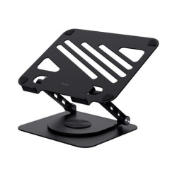 TRUST Support métallique ZEFF pliable et orientable pour ordinateur portable redeal.fr