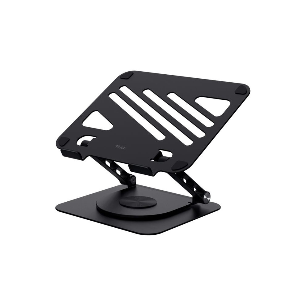 TRUST Support métallique ZEFF pliable et orientable pour ordinateur portable redeal.fr