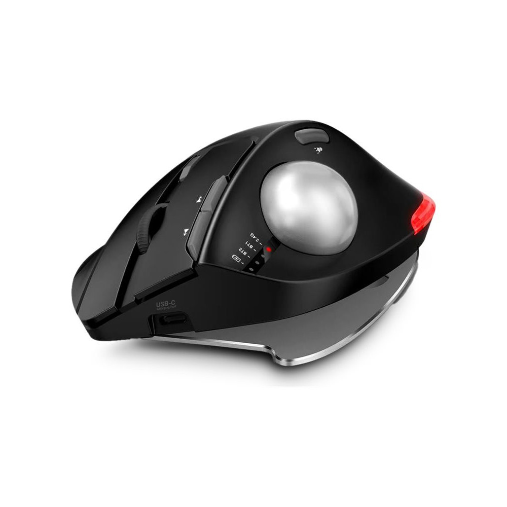 URBAN FACTORY Ergo Bluetooth And 2.4Ghz Ergonomic Mouse With Trackball And Adjustable Tilt redeal.fr