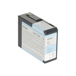 EPSON T5805 cartouche de encre cyan clair capacité standard 80ml pack de 1