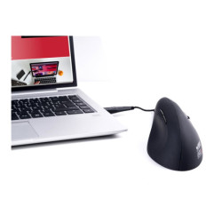 URBAN FACTORY Ergo Bluetooth And 2.4Ghz Ergonomic Mouse With Trackball And Adjustable Tilt redeal.fr