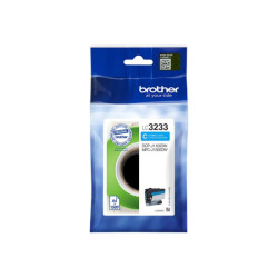 BROTHER LC-3233C Cyan Ink 1500 pages redeal.fr