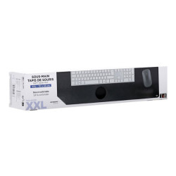TNB Large soft fabric desk mat - Non-slip rubber surface redeal.fr