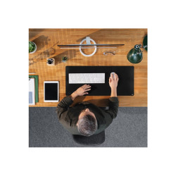 TNB Large soft fabric desk mat - Non-slip rubber surface redeal.fr