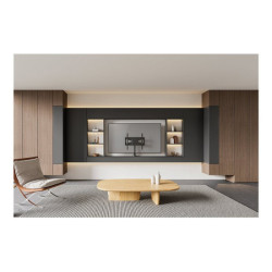 NEOMOUNTS DS42-430BL14 Support de bureau pour écran à poser 32-55p- à visser - pivotant redeal.fr