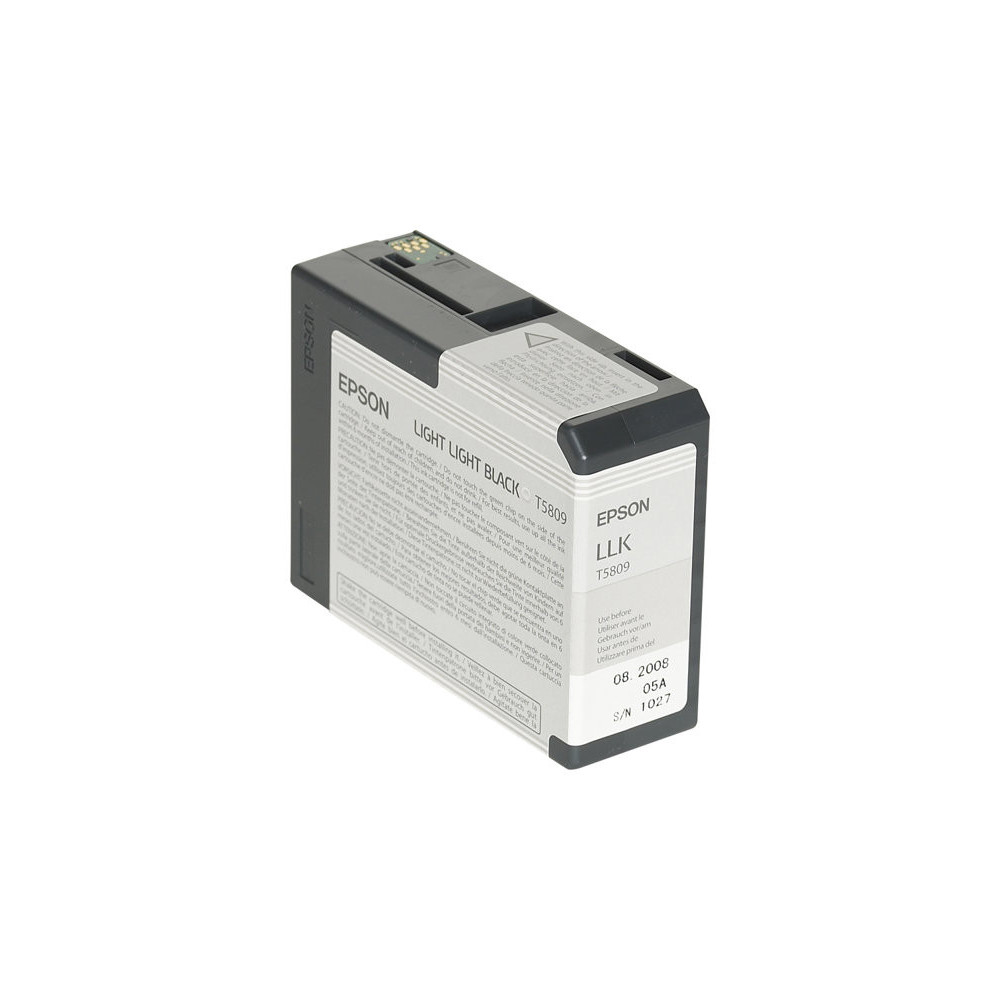 EPSON 5LB T5809 ink cartridge light light black standard capacity 80ml 1-pack