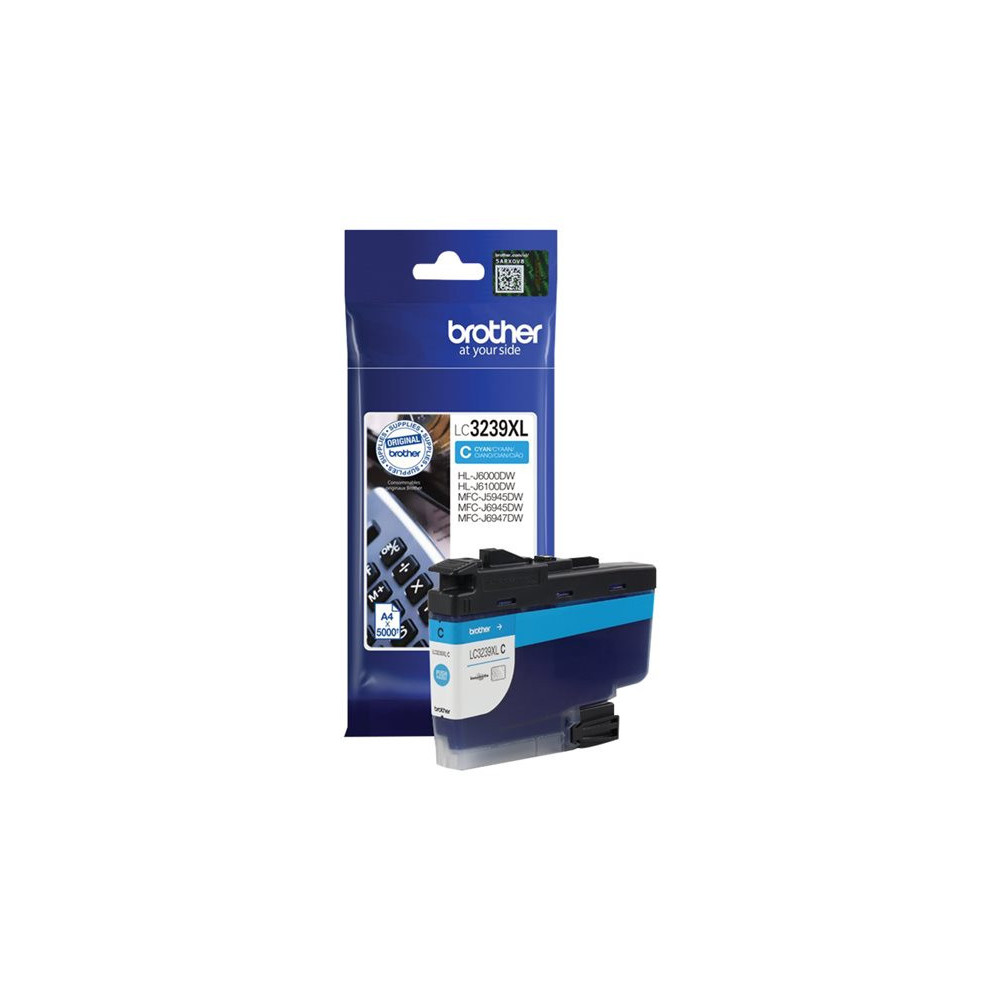 BROTHER LC-3239XLC Cyan Ink 5000 pages