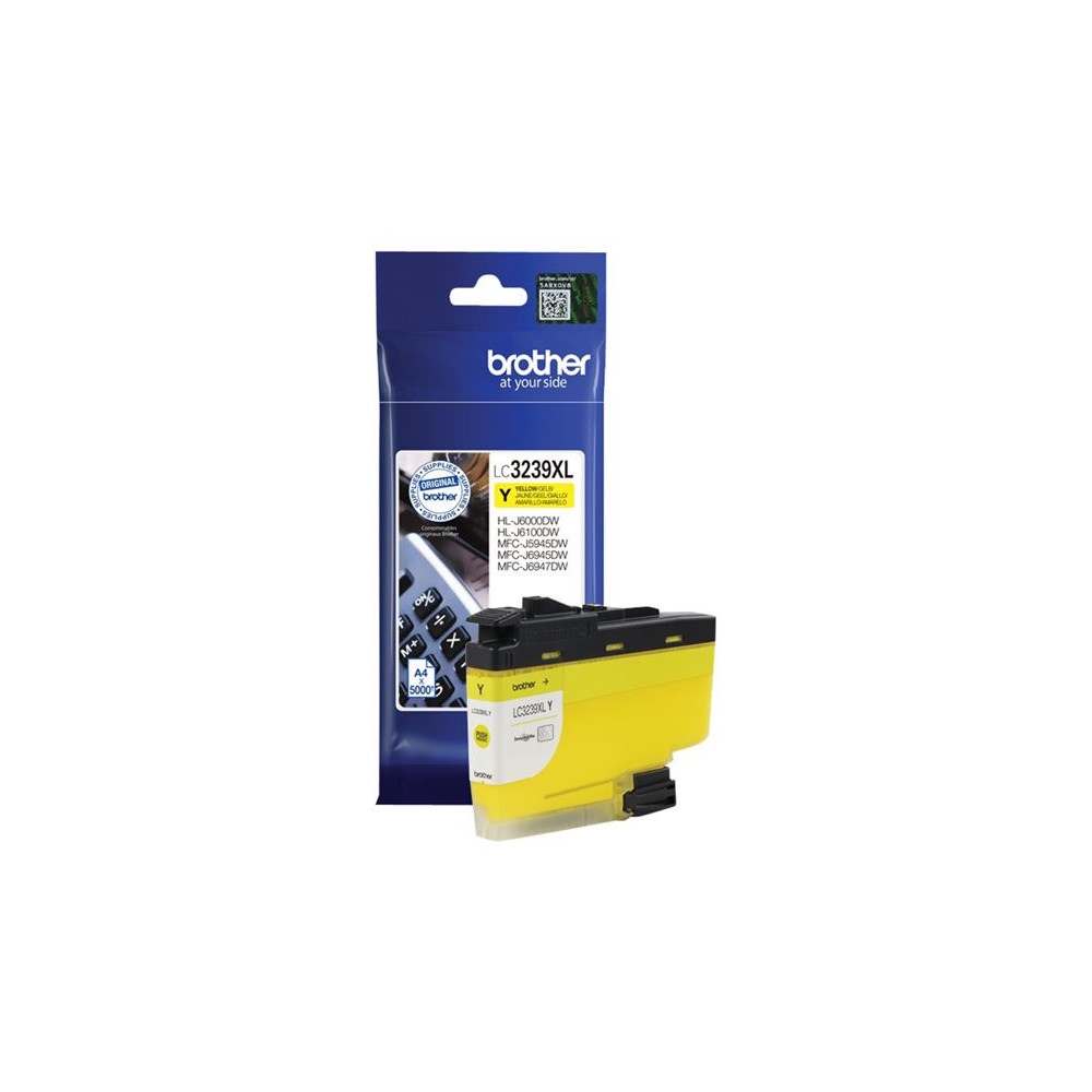 BROTHER LC-3239XLY Yellow Ink 5000 pages