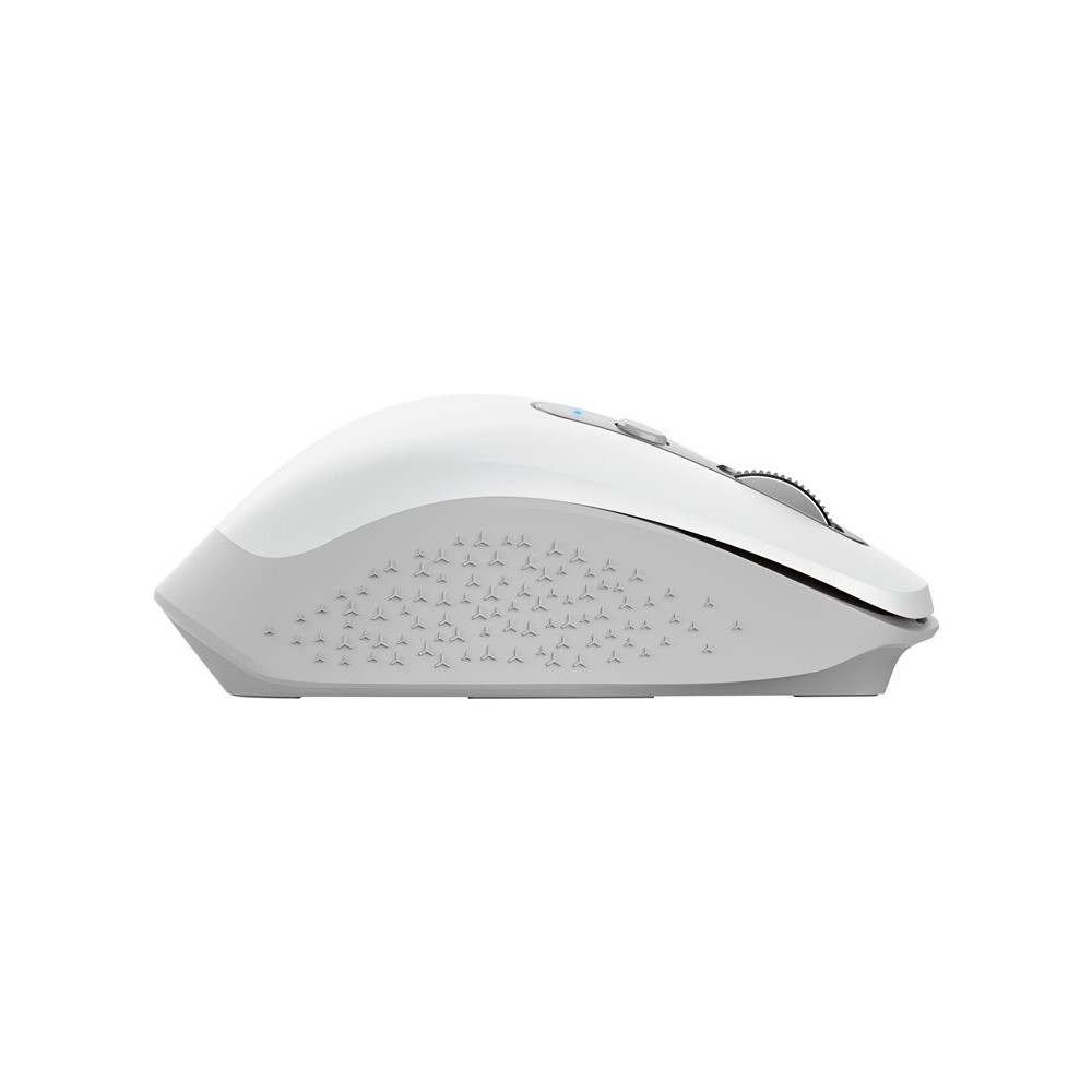 TRUST Souris sans fil OZAA Compact multi-connexion - Blanche redeal.fr