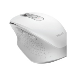 TRUST Souris sans fil OZAA Compact multi-connexion - Blanche redeal.fr