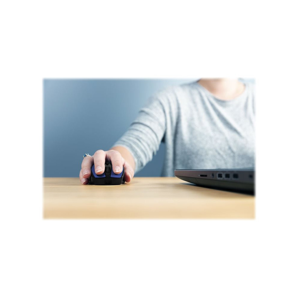 TRUST Souris sans fil ZAYA rechargeable - Bleue redeal.fr