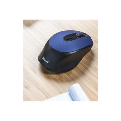 TRUST Souris sans fil ZAYA rechargeable - Bleue redeal.fr