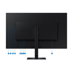 SAMSUNG ViewFinity S37D800U 37p 16:9 3840x2160 VA 5ms 350nits 60Hz HDR10 sRGB 100 HAS/Swivel/Tilt HDMI/DP/USB-C 90W LAN USB3