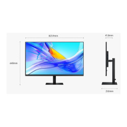 SAMSUNG ViewFinity S37D800U 37p 16:9 3840x2160 VA 5ms 350nits 60Hz HDR10 sRGB 100 HAS/Swivel/Tilt HDMI/DP/USB-C 90W LAN USB3