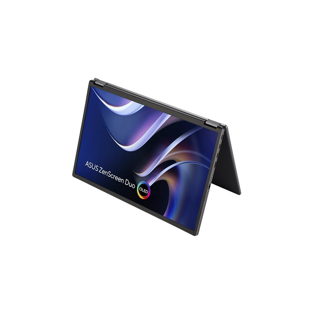 ASUS ZenScreen Duo OLED MQ149CD 14p OLED WUXGA 16:10 60Hz 400cd/m2 1ms MiniHDMI 2xUSB-C USB Hub: 4xUSB 3.2 G1 Type-A