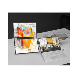 ASUS ZenScreen Duo OLED MQ149CD 14p OLED WUXGA 16:10 60Hz 400cd/m2 1ms MiniHDMI 2xUSB-C USB Hub: 4xUSB 3.2 G1 Type-A