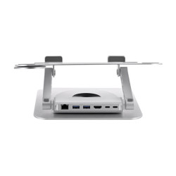 TNB iClick 360 adjustable notebook stand with detachable 6in1 hub aluminum redeal.fr
