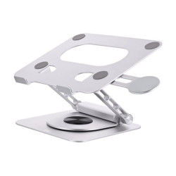 TNB iClick 360 adjustable notebook stand with detachable 6in1 hub aluminum redeal.fr