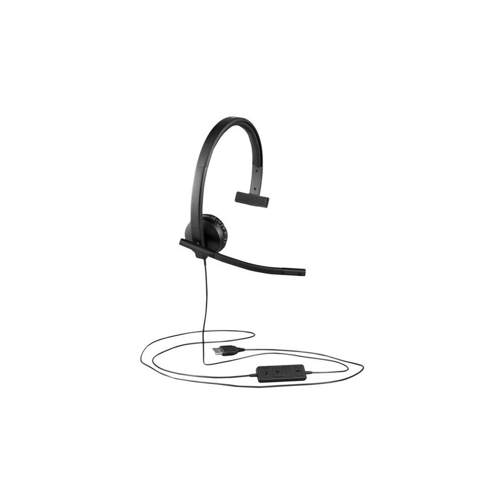 LOGITECH H570e Mono Teams version Headset Black redeal.fr