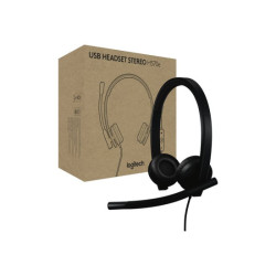 LOGITECH H570e Stereo Teams version Headset Black redeal.fr
