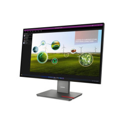 LENOVO ThinkVision P27Q-40 27p 2560x1440 IPS 120Hz Daisy Chain KVM/eKVM USB-C 15W Factory calibrated panel Epeat Gold TCO10