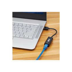EATON USB-C USB-A to RJ45 Gigabit Ethernet Network Adapter 2xM/F USB 3.2 Gen 1 Black redeal.fr