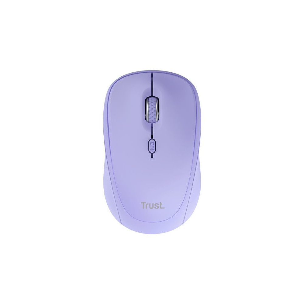 TRUST Souris sans fil compacte YVI+ Multi-connexion Bluetooth + 24 Ghz - Noire redeal.fr
