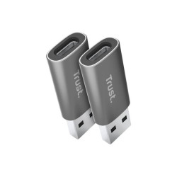 TRUST Pack de 2 adaptateurs USB-C vers USB-A redeal.fr