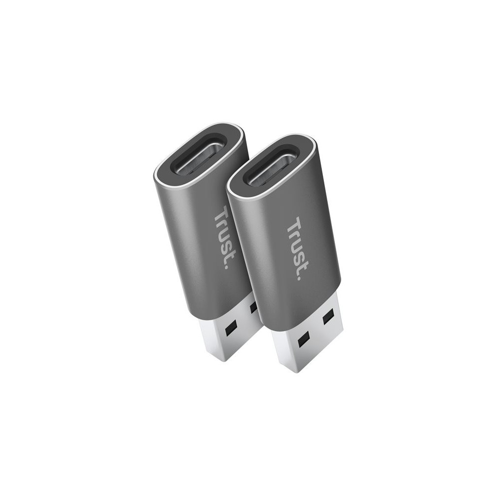 TRUST Pack de 2 adaptateurs USB-C vers USB-A redeal.fr
