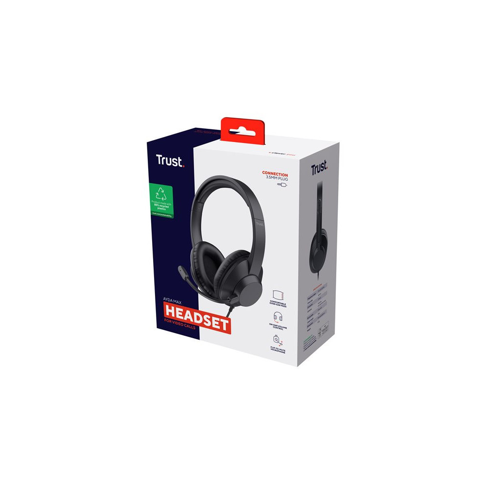 TRUST Casque-micro AYDA MAX pour ordinateur 35mm redeal.fr