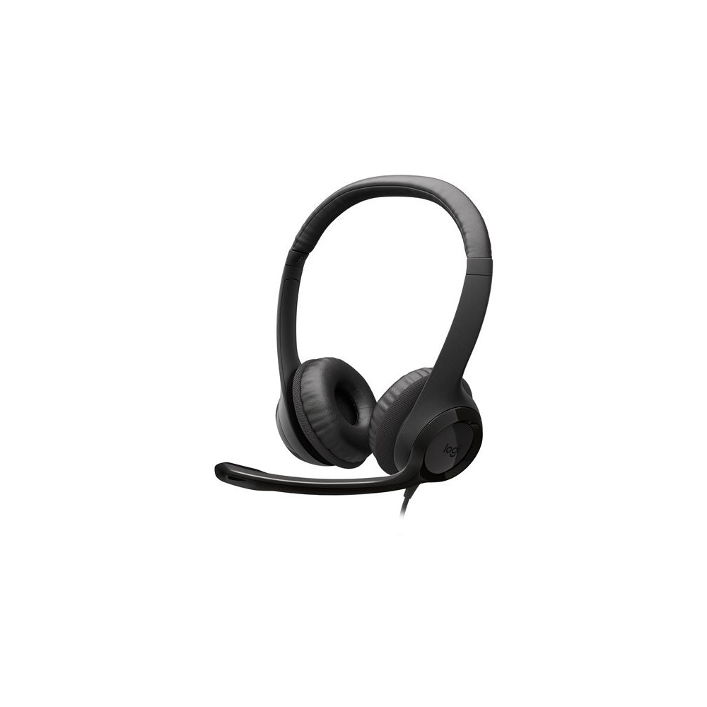 LOGITECH H390 USB-C Computer Headset Midnight Black redeal.fr