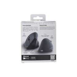 TNB ERGO Ergonomic Vertical Wireless Mouse Bluetooth + USB-A 2.4 GHz redeal.fr