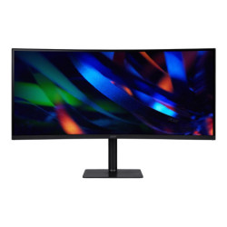 ACER Monitor Ultra Wide CZ342CURJ0bmiphuzx 34p UWQHD 120Hz DP/Type-C 100Hz HDMI LED VA 4ms HDMI DP 3Years Warranty