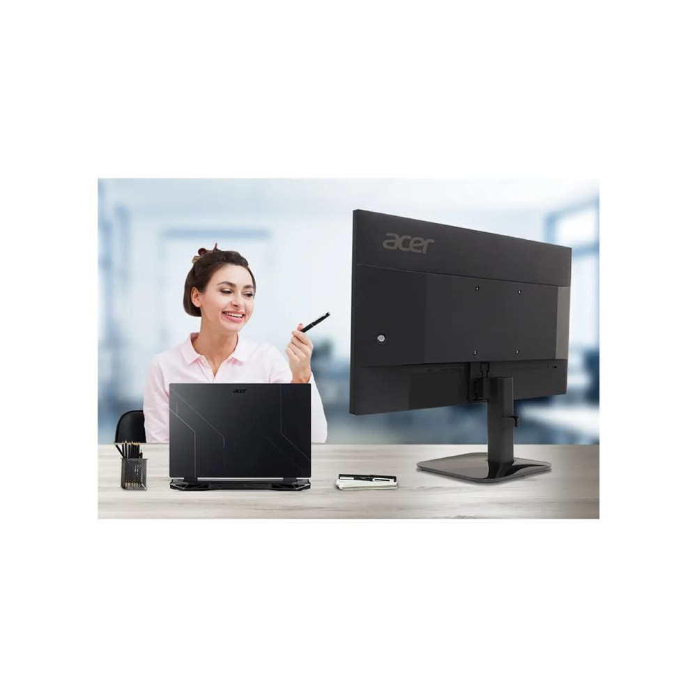 ACER Monitor Standard KA222QE0bi 21.5p FHD 100Hz HDMI 75Hz VGA LED IPS Flat 4ms VGA HDMI 3Years Warranty redeal.fr