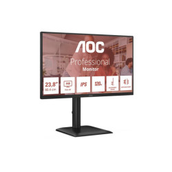 AOC 24E4U 23.8p FHD IPS 120Hz 4ms 300cd/m2 D-Sub HDMI DP HUB USB PIVOT redeal.fr